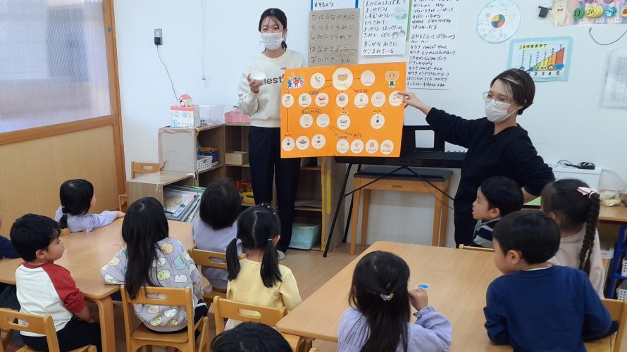 大豆って、なんになる？（食育活動より）